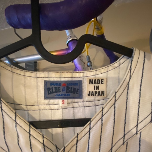 Blue Blue Japan Baseball Shirt - Picture 2 of 2